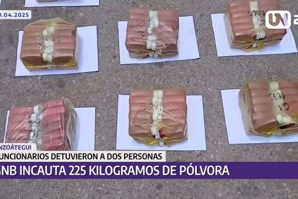 GNB incauta 225 kilogramos de pólvora en Anzoátegui
