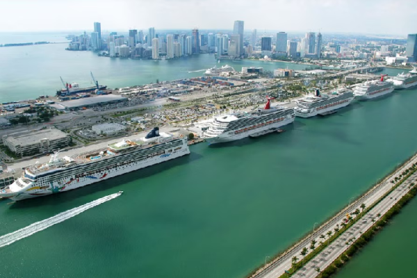 Miami celebra récord de visitantes y la apertura de la terminal de cruceros más grande del mundo