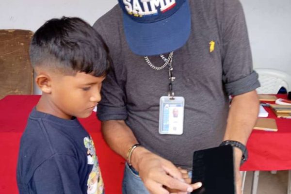 Saime activa jornada cedulación para niños del 2 junio al 4 julio