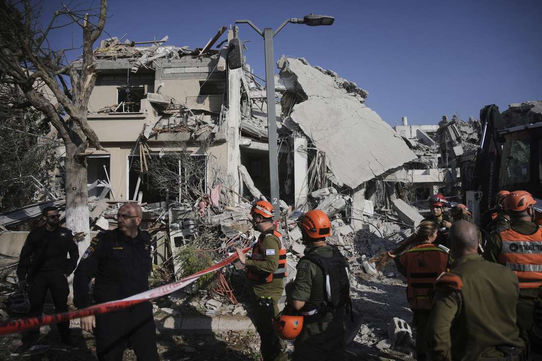 Devastación y vulnerabilidad en Israel tras contraataque de Irán (+Fotos)