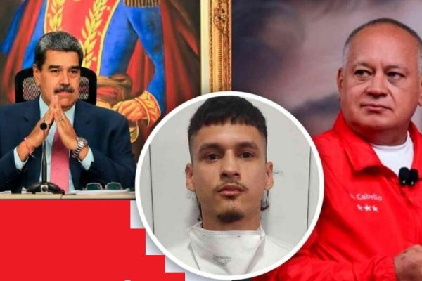 Hoy llegó 'El Fresa' y lo estaba esperando su 'amigo' Diosdado Cabello