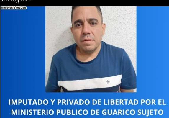 Imputado en Guárico Rafael Albisinni Serrano por feminicidio agravado