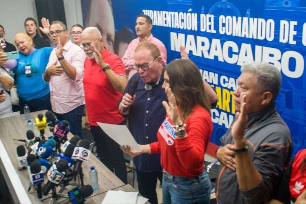 Juramentado comando de campaña de Di Martino para Alcaldía de Maracaibo