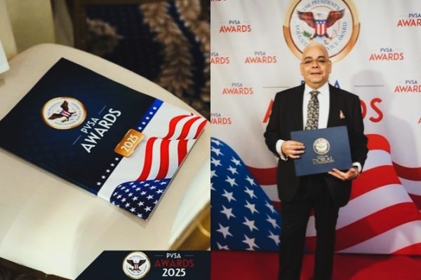 Luis Bautista Garrido Palacios honrado nuevamente con el prestigioso President’s Volunteer Service Award ‘Honor Hispano’ Luis Bautista Garrido Palacios honrado nuevamente con el prestigioso President’s Volunteer Service Award ‘Honor Hispano’ - IMG