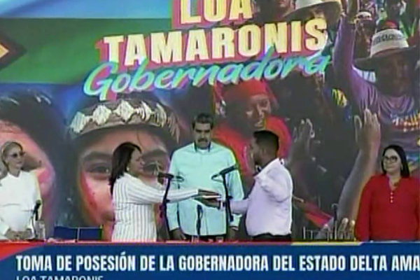 Maduro acude a toma de posesión de Loa Tamaronis en Delta Amacuro