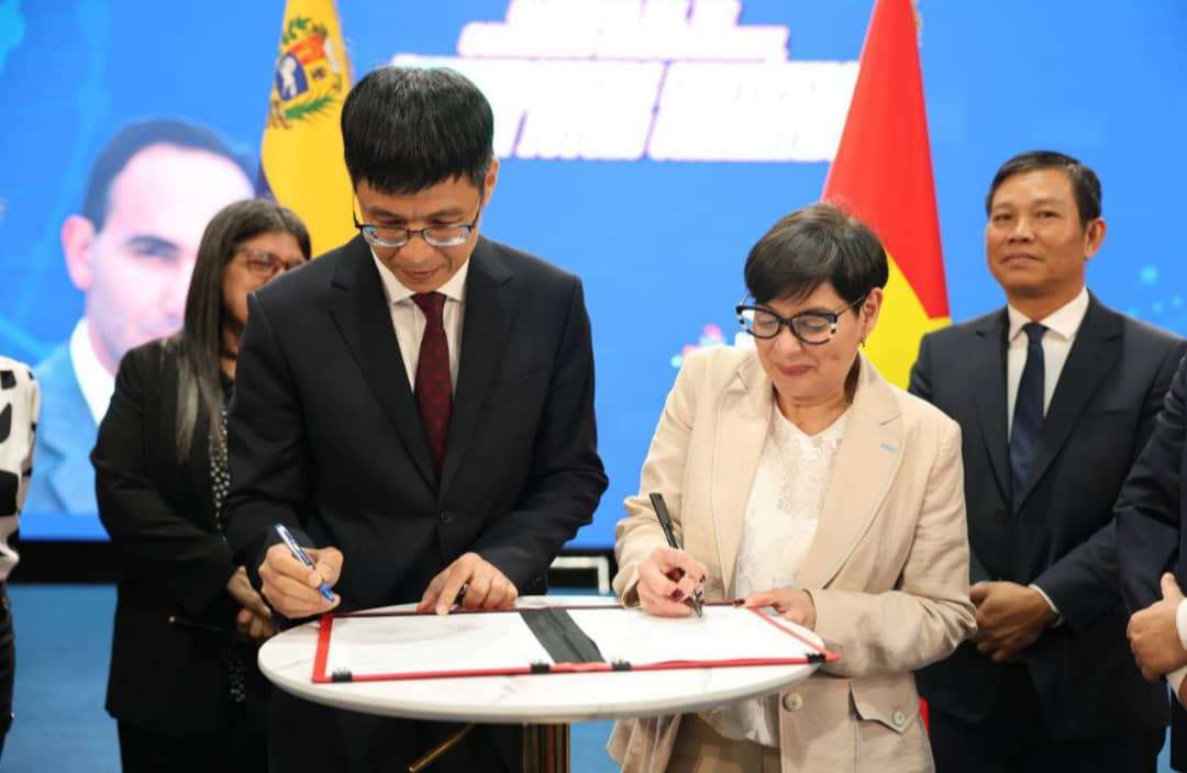 Venezuela firma memorándum con Instituto Tecnológico de Vietnam