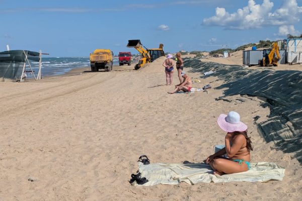 Chapapote, bañistas y delfines muertos: los vertidos de dos petroleros ennegrecen el corazón del turismo ruso | Clima y Medio Ambiente EL PAÍS