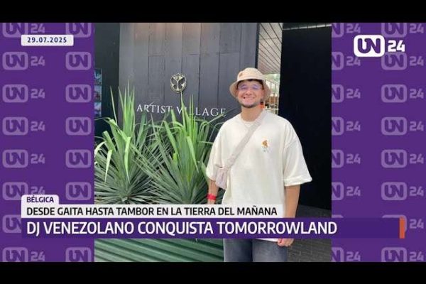 Dj venezolano conquista Tomorrowland