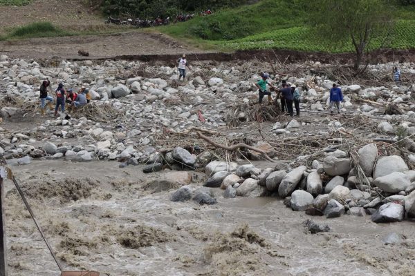 Realizan levantamiento cartográfico en regiones afectadas por las lluvias Realizan levantamiento cartográfico en regiones afectadas por las lluvias