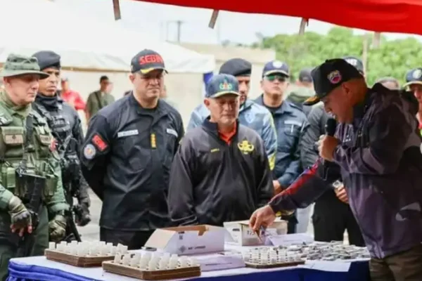 8 detenidos en desmantelamiento de galpón con explosivos de grupos terroristas en Maturín