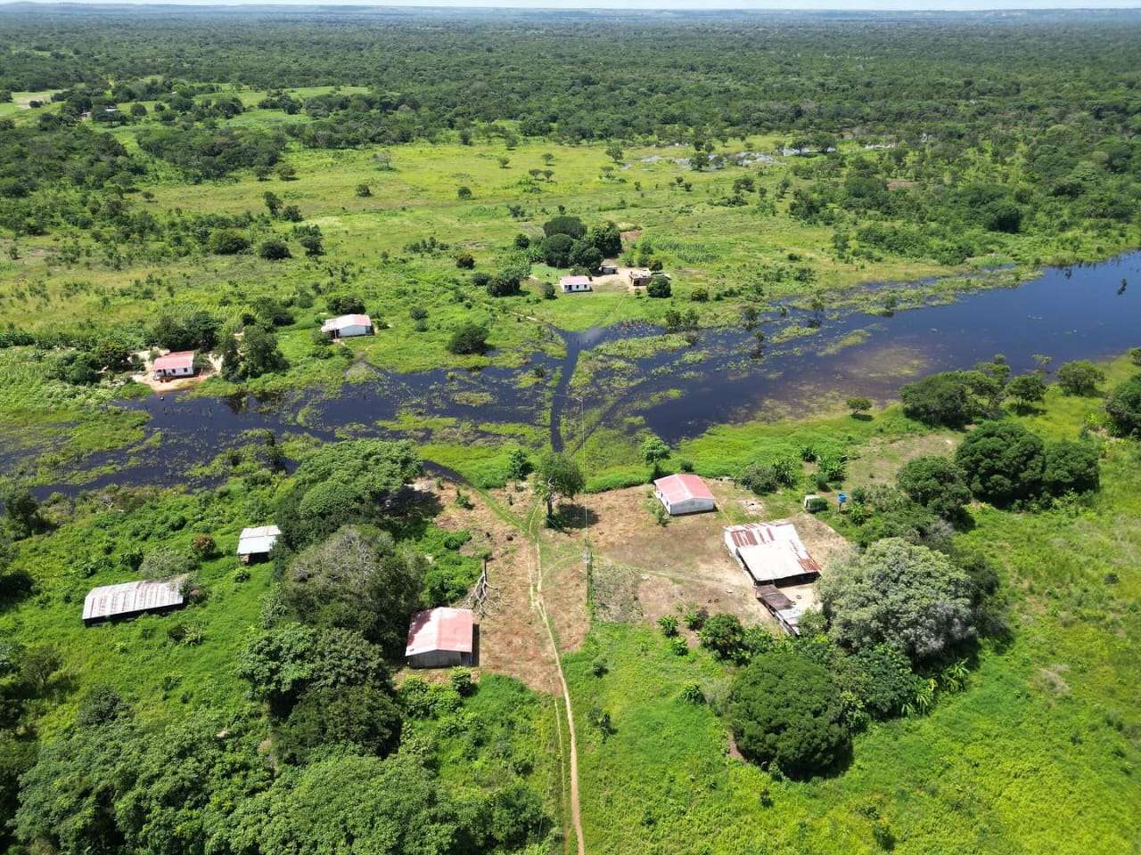 Crecida del Orinoco afecta a 3 municipios de Anzoátegui