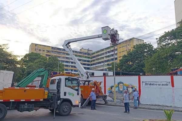Activan plan de iluminación para Guarenas