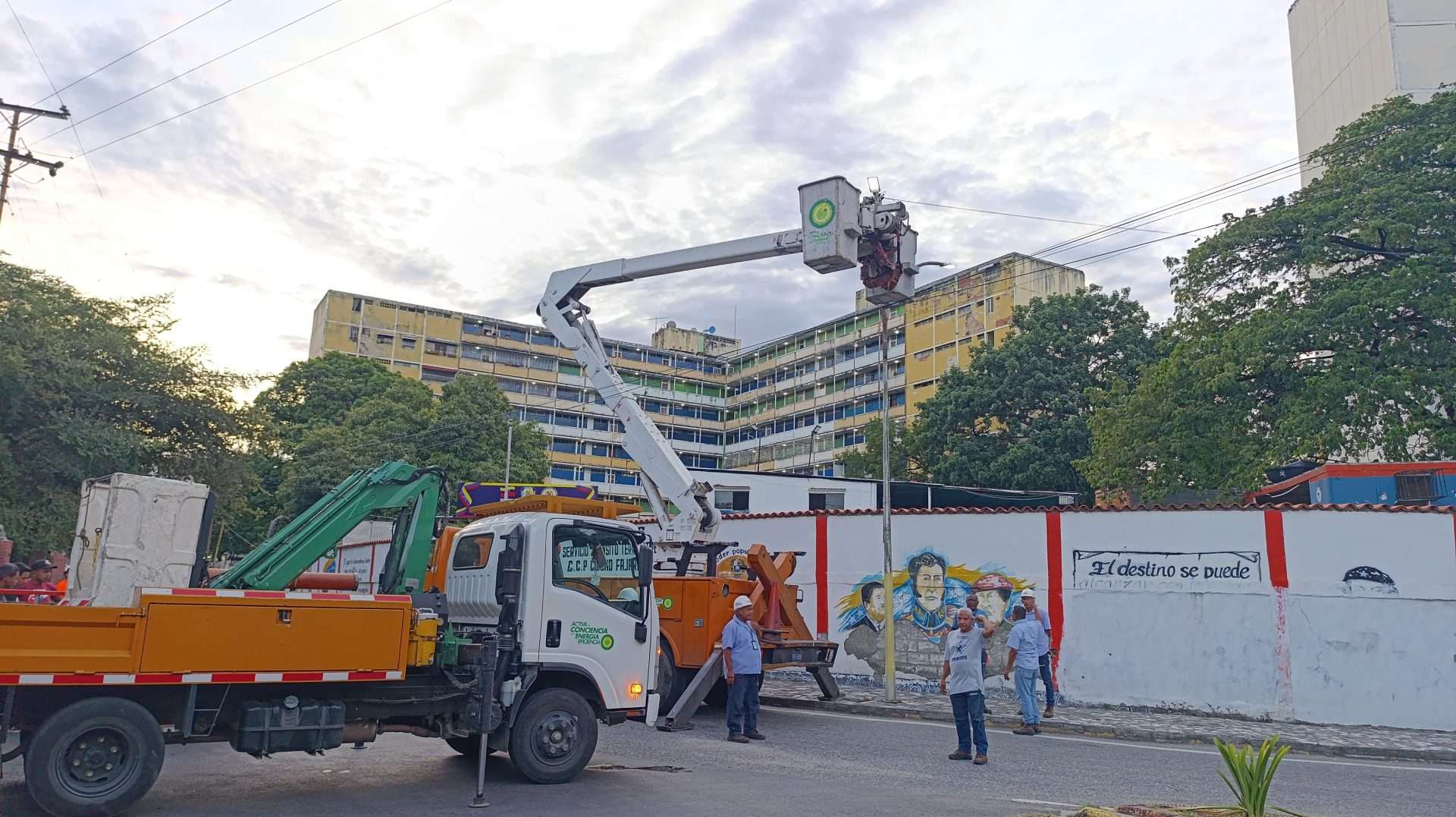 Activan plan de iluminación para Guarenas