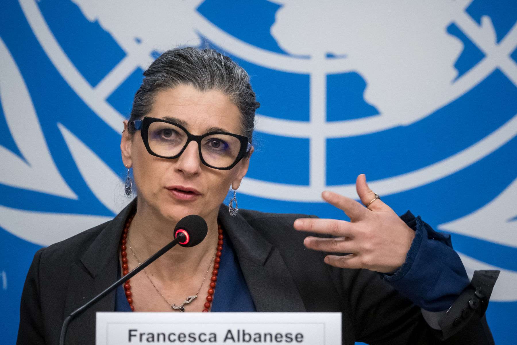 Albanese acusa a cómplices del genocidio de Israel en Gaza