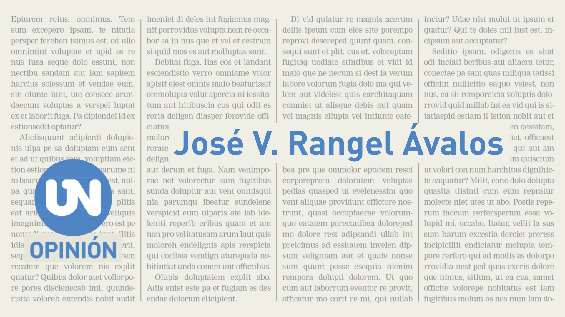 El mundo al revés - Últimas Noticias