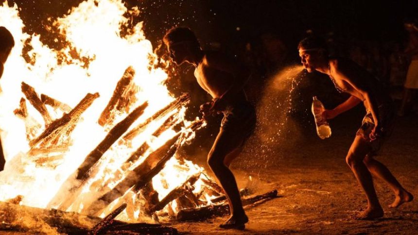 Las impactantes fotos del Baile en Candela en la Montaña de Sorte de Yaracuy