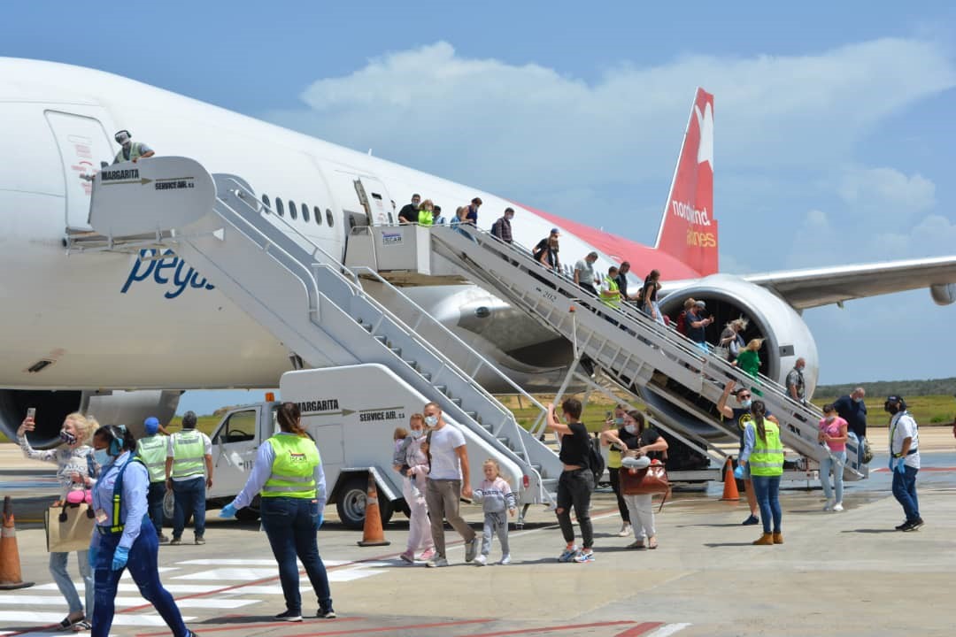 Margarita recibió nuevo grupo de 493 turistas rusos