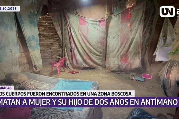 Matan a una mujer y su hijo de dos años en Antímano