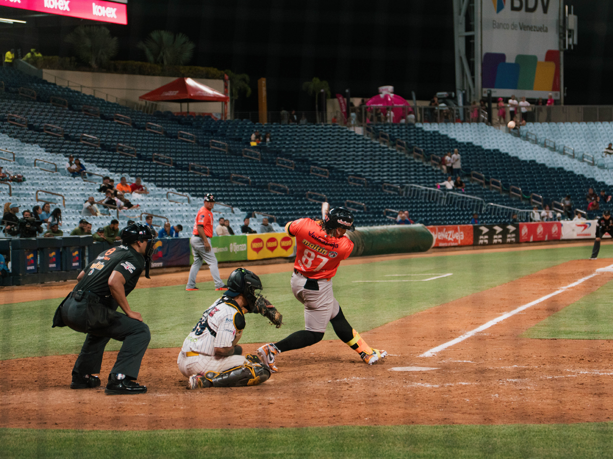 Andrés Chaparro llegó mostrando su brillo con el madero