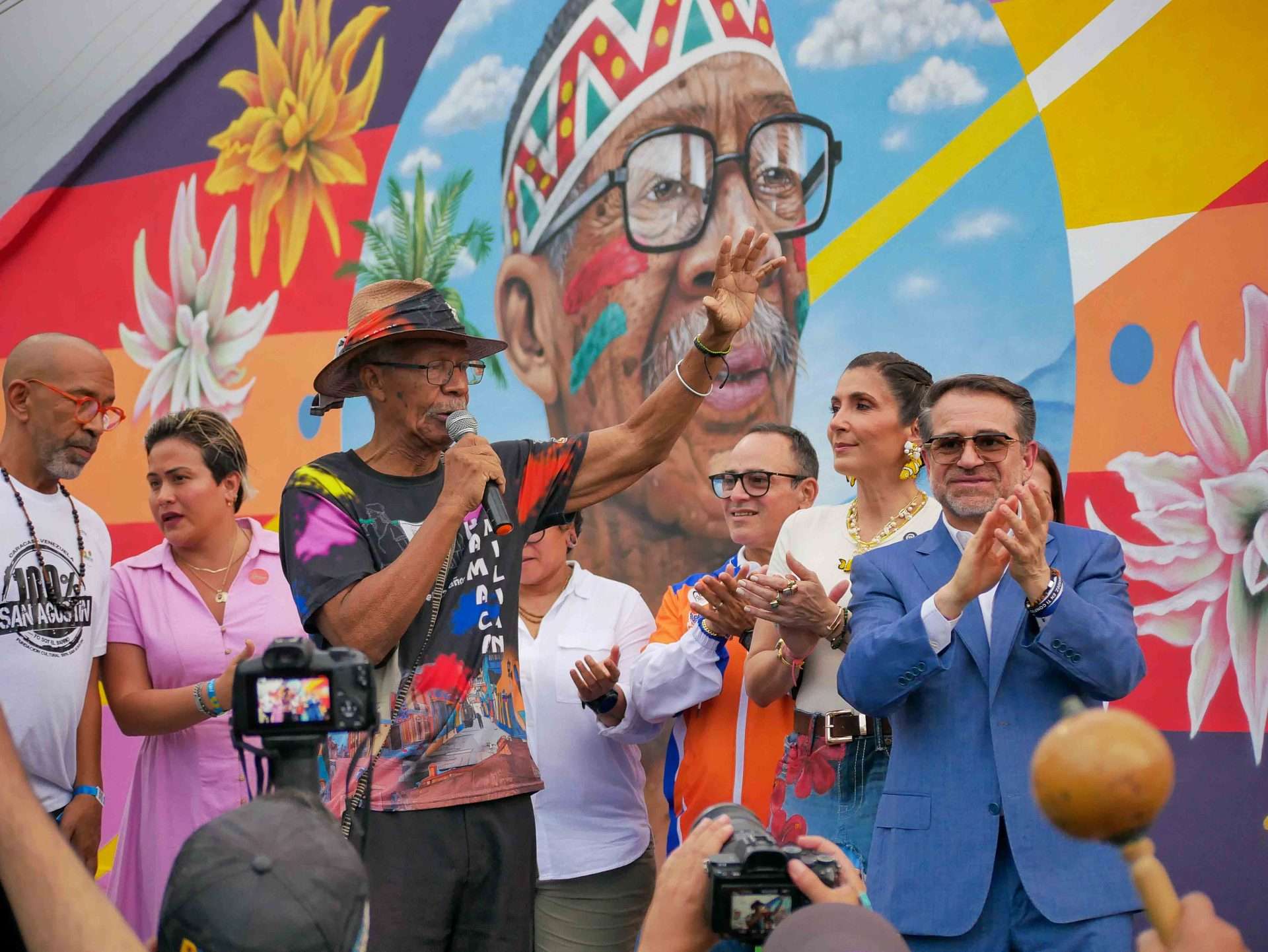 Gobernador Lacava encabezó clausura de 19º edición del Festival Internacional de Muralismo