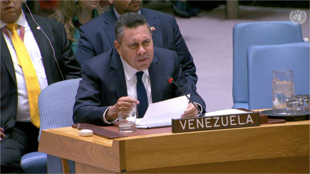 Gil: quedó demostrado en la ONU que ningún país avala uso de la fuerza