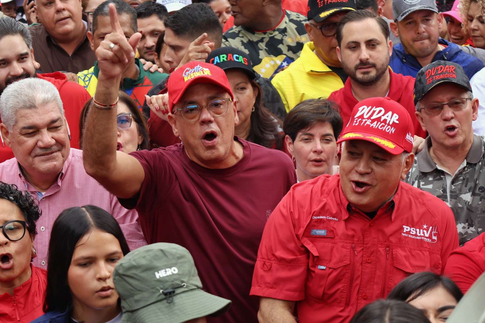 Jorge Rodríguez: el pueblo está listo para defender al país