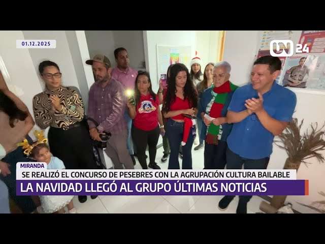 La navidad llegó al grupo Últimas Noticias