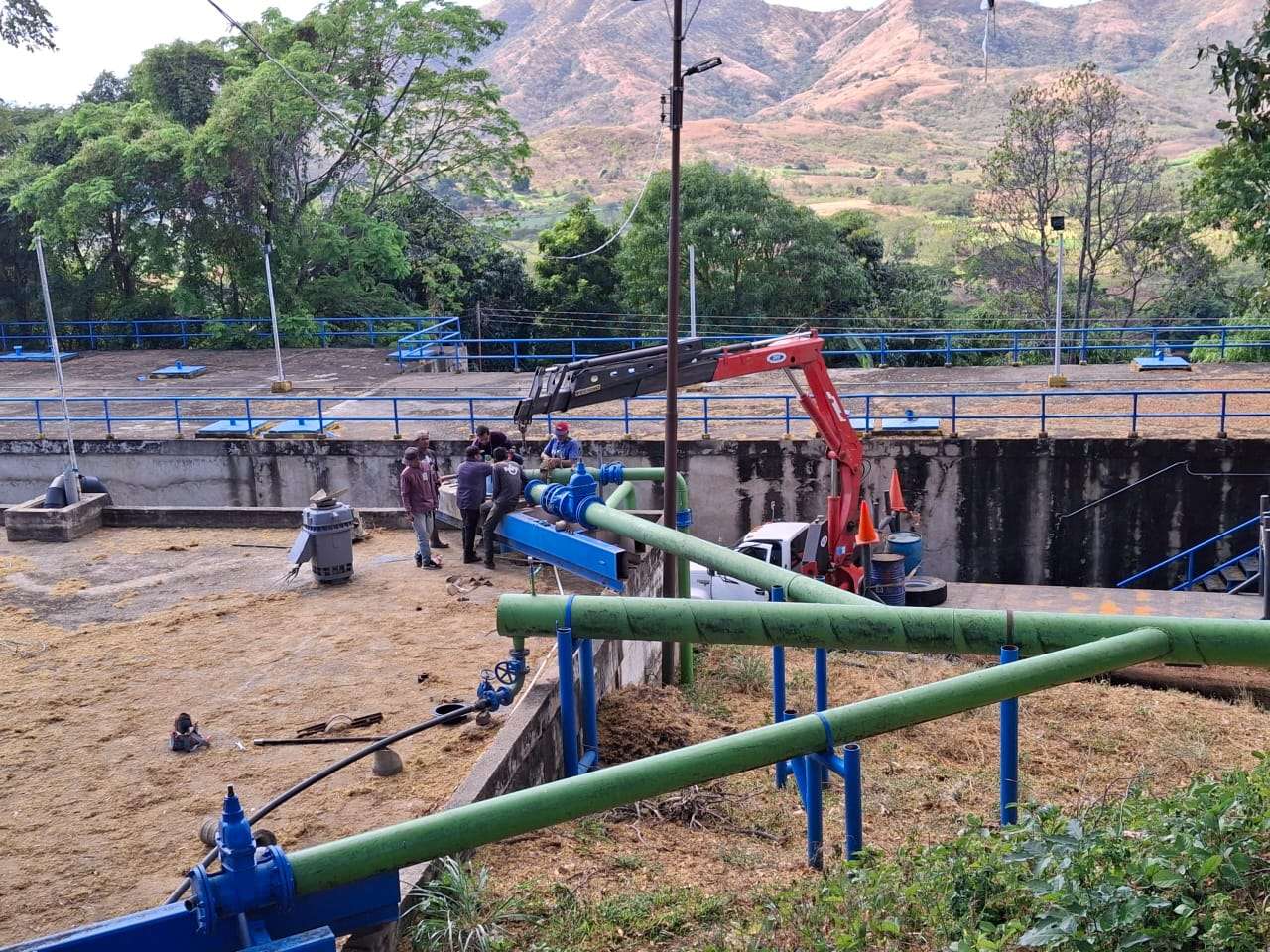 Instalación de bomba vertical en el Orituco favorece a 6.000 familias