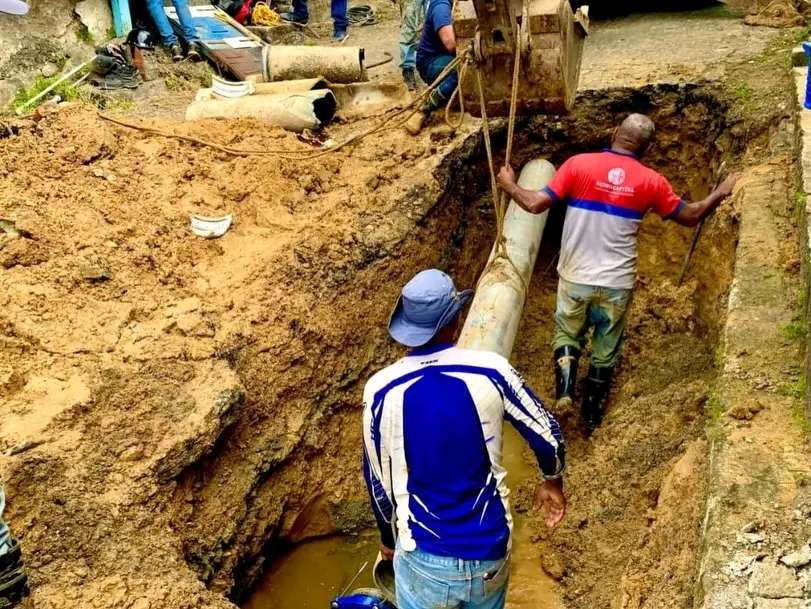 Repararon tuberías matrices en Yare y Ocumare del Tuy