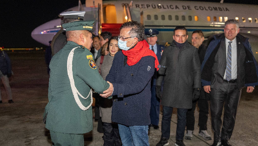 Gustavo Petro llega a Washington para reunirse con Donald Trump