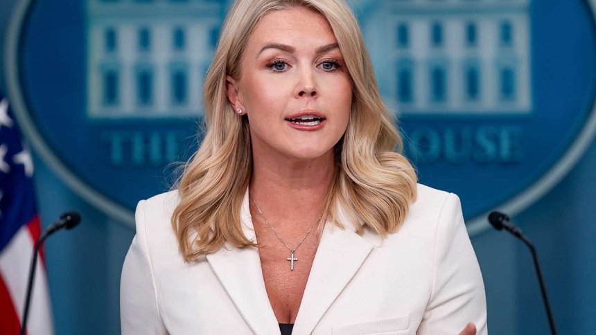 Karoline Leavitt habla sobre la visita de Delcy Rodríguez a EEUU