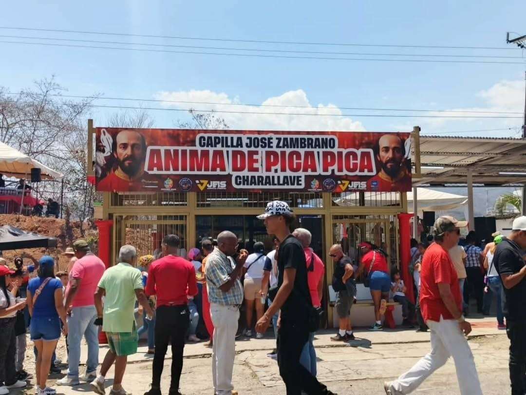 Capilla de José Zambrano en Charallave quedó como nueva