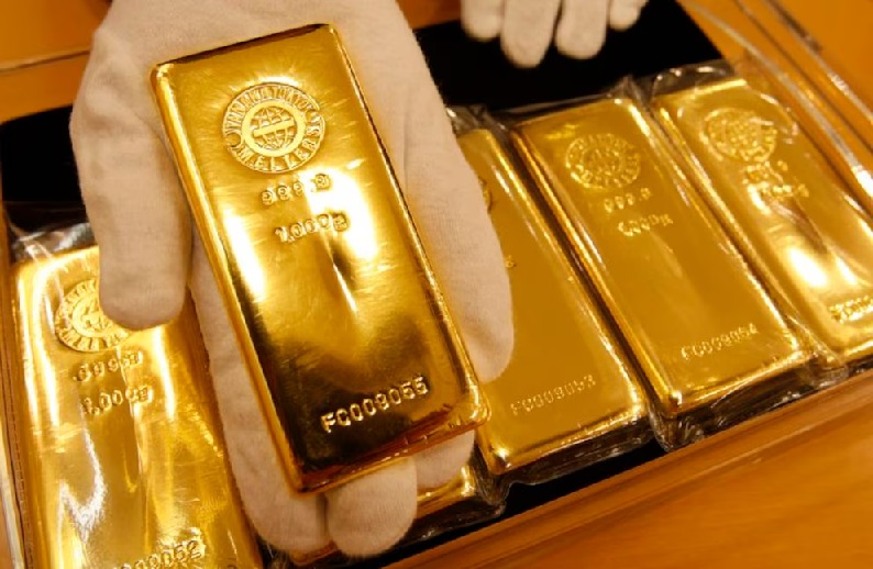 EE.UU. trasladó 100 millones de dólares en oro desde Venezuela