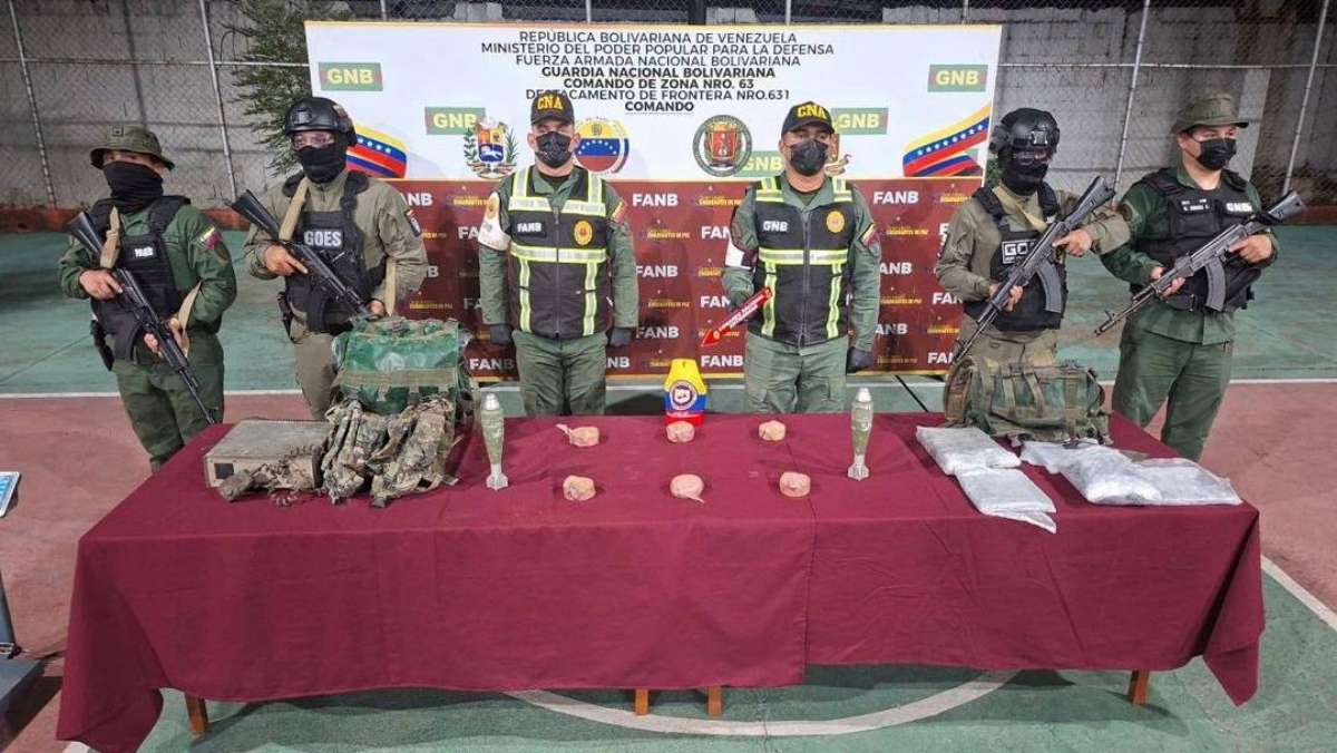 FANB desmantela campamento de narcotráfico internacional en Bolívar