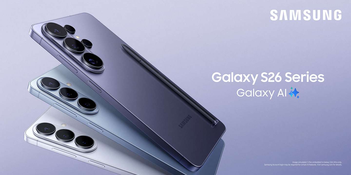 La línea Galaxy S26 ahora es compatible con AirDrop