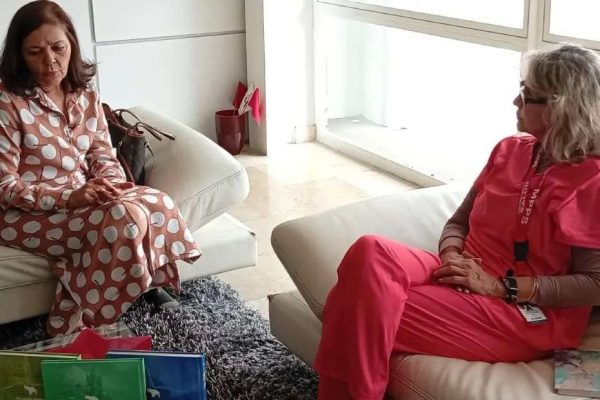 Ministra de Salud se reunió con embajadora de Brasil