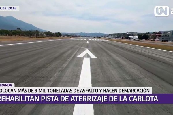 Rehabilitan pista de aterrizaje de La Carlota