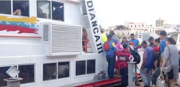 Activadas rutas del transporte acuático en la semana mayor