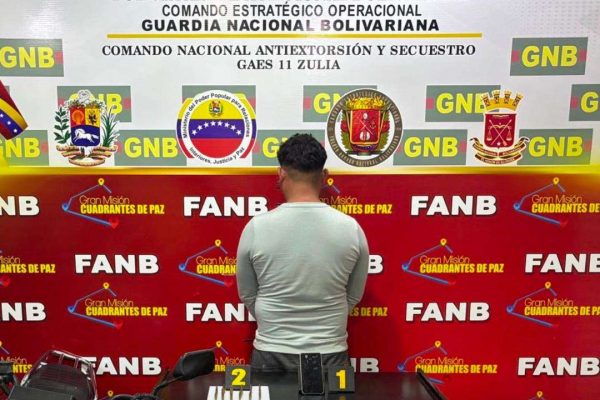 Conas capturó a socio de El Adriancito con lote de balas