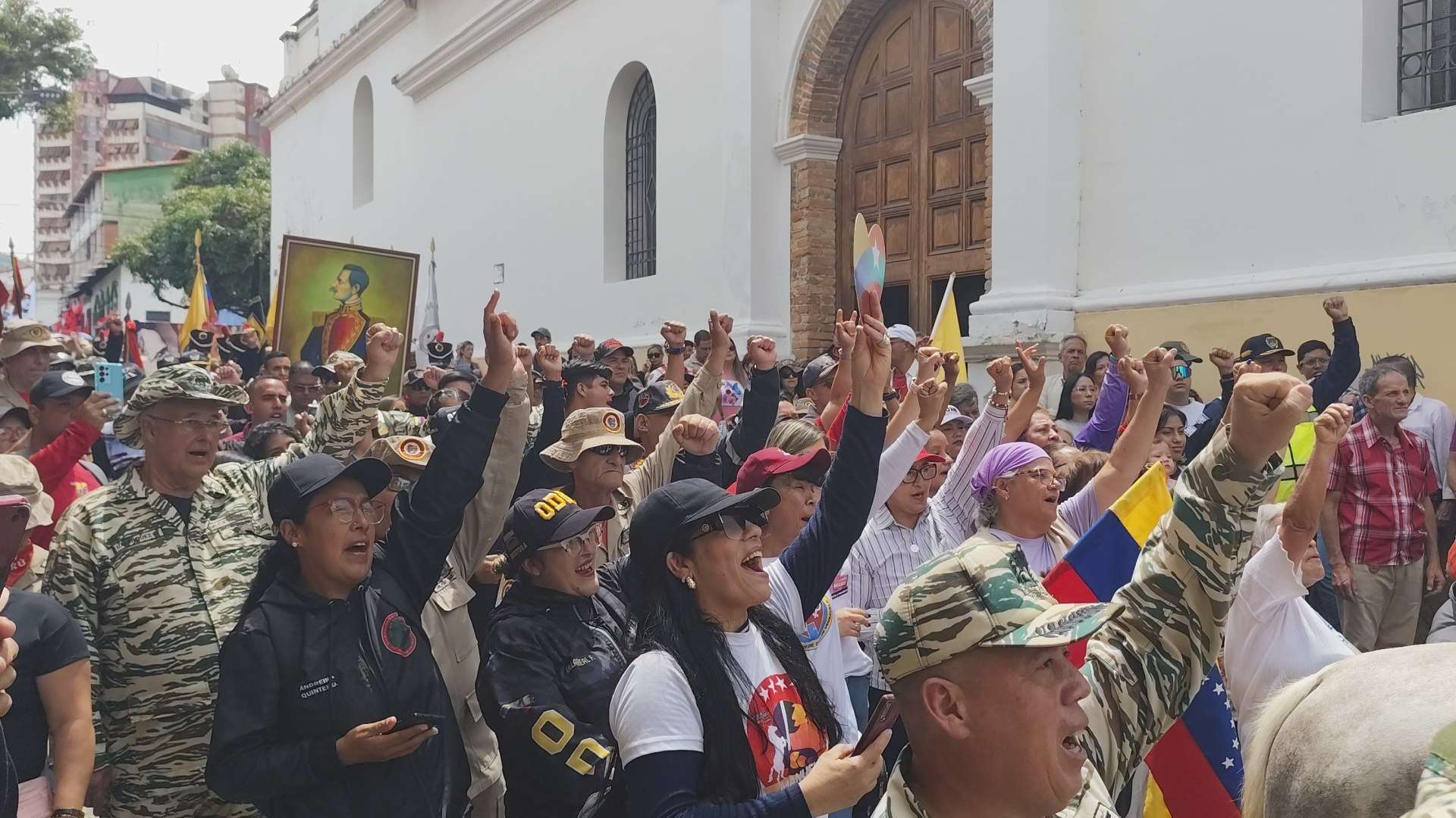 En las regiones conmemoraron el Día de la Milicia y la Dignidad Nacional