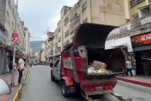 Establecen nuevo horario de recolección de basura