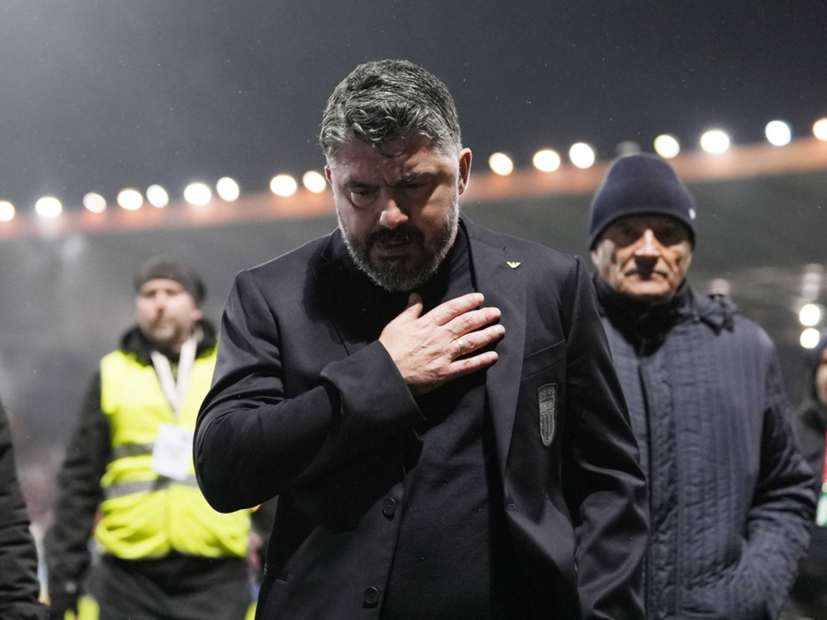 Gattuso deja su puesto como entrenador de Italia