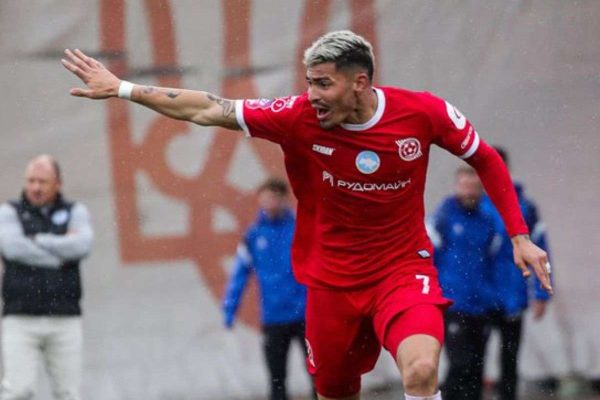 Gleiker Mendoza hizo historia en el fútbol de Ucrania