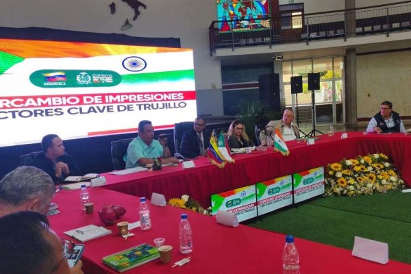 Gobierno de Trujillo y Embajada de India evalúan alianzas en sectores clave