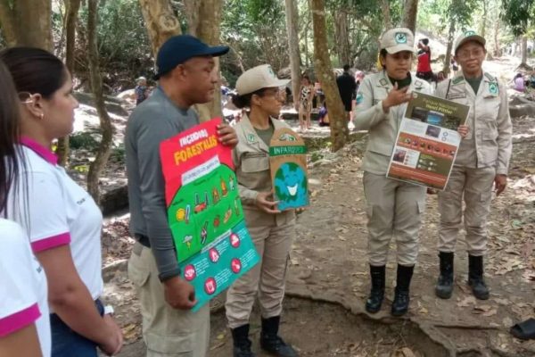 Guardaparques protegen biodiversidad del Henri Pittier en Semana Santa