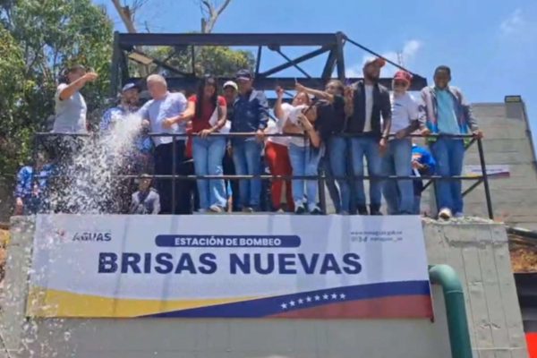 Inauguran dos pozos de agua y una estación de bombeo en Charallave
