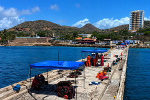 Intervienen estructura del muelle de Pampatar para su rehabilitación