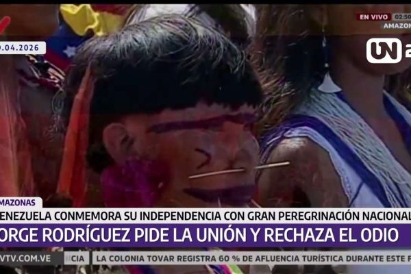 Jorge Rodríguez llama a la unidad y rechaza el odio político