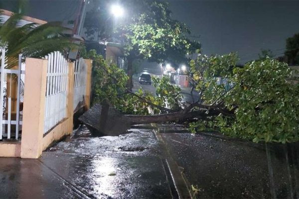 Lluvias con viento causan susto a pobladores de Machiques de Perijá 