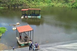 Mejoran sistema de bombeo de agua en el embalse La Pereza